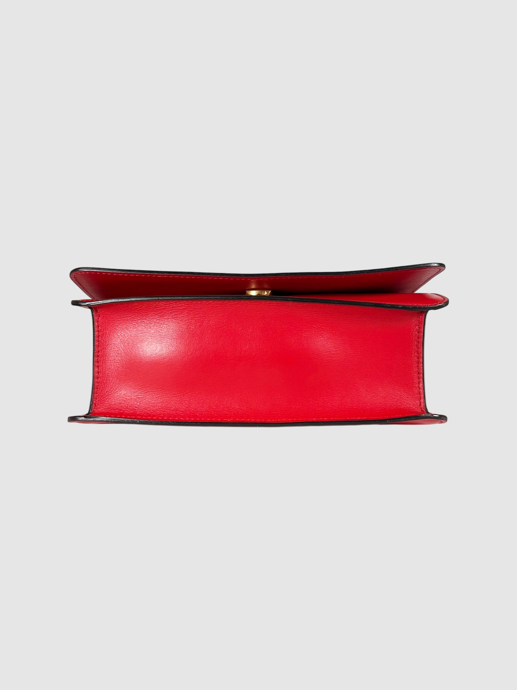 Leather Clutch Crossbody Bag