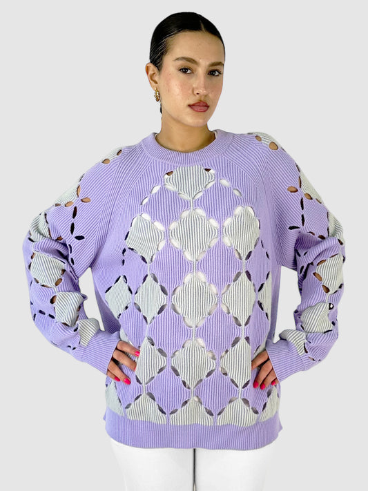 Wool Cut-Out Sweater