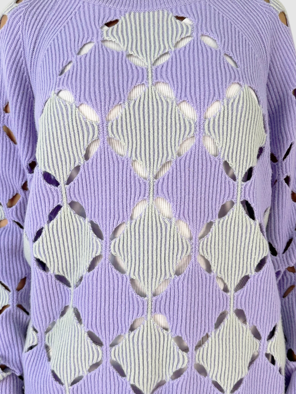 Wool Cut-Out Sweater