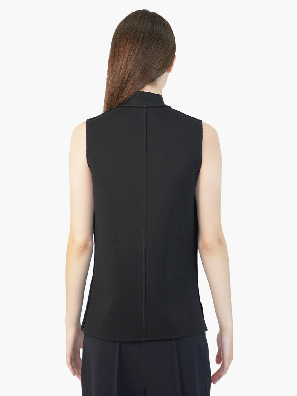 Appliqué Zip-Up Vest