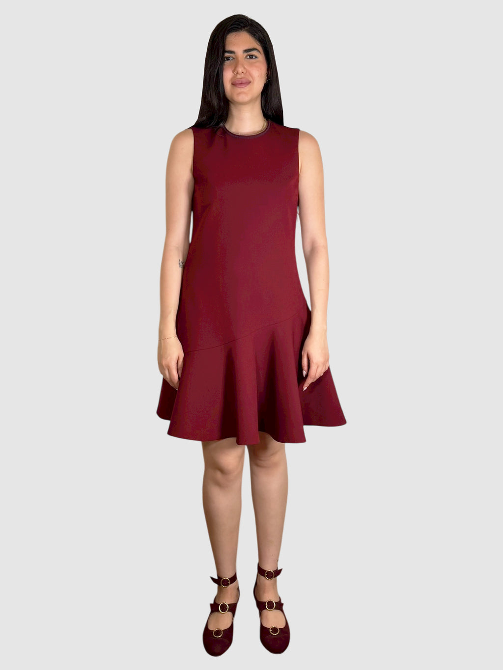 Flared Midi Dress