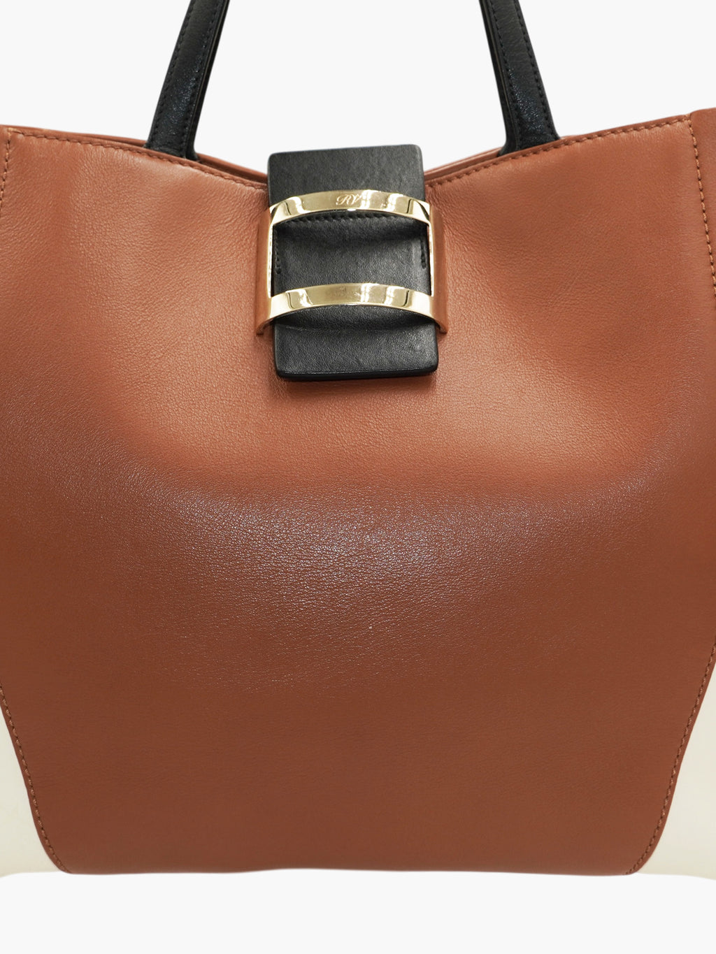 Buckled Tote Bag