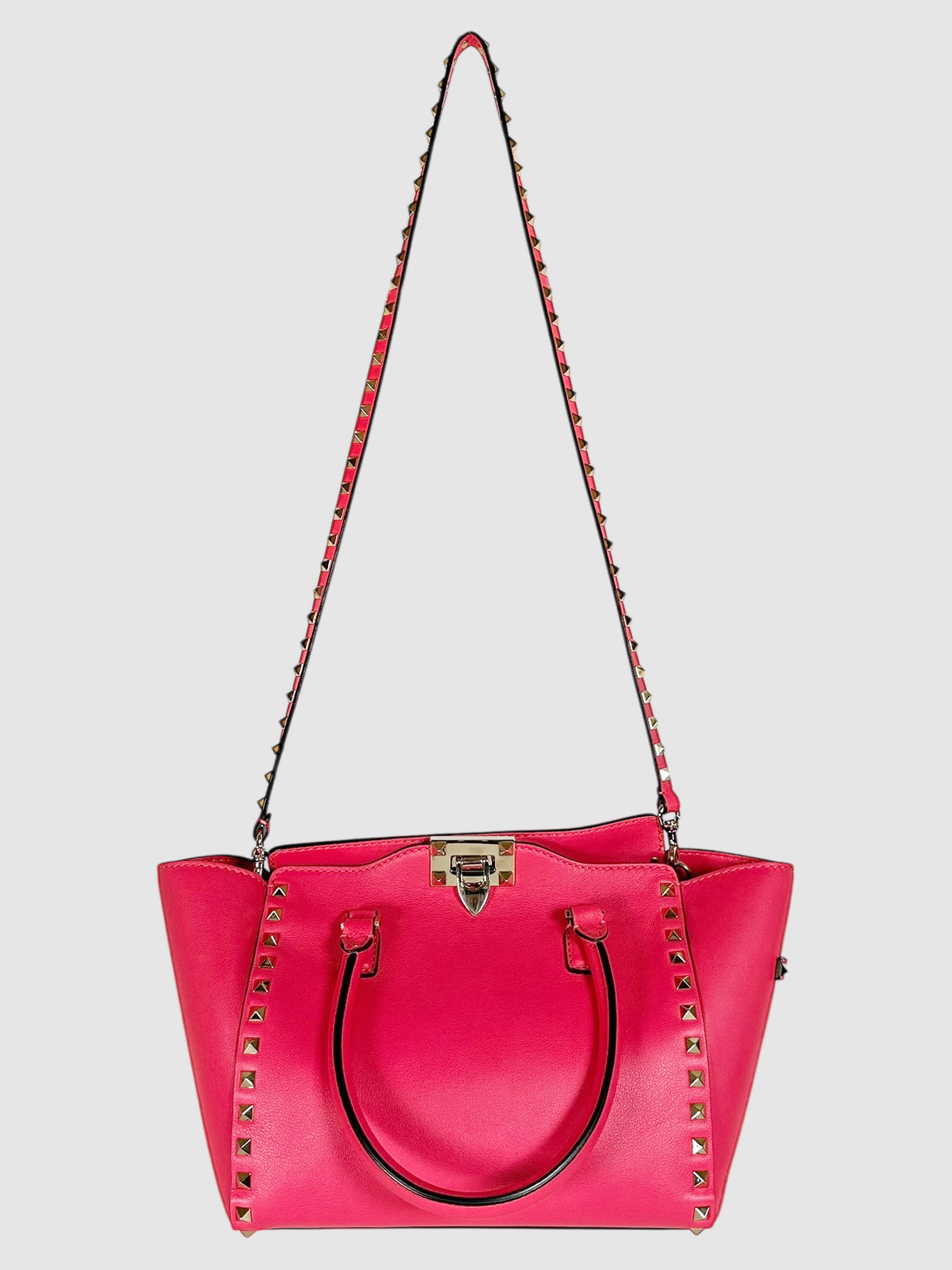 Rockstud Handle Bag