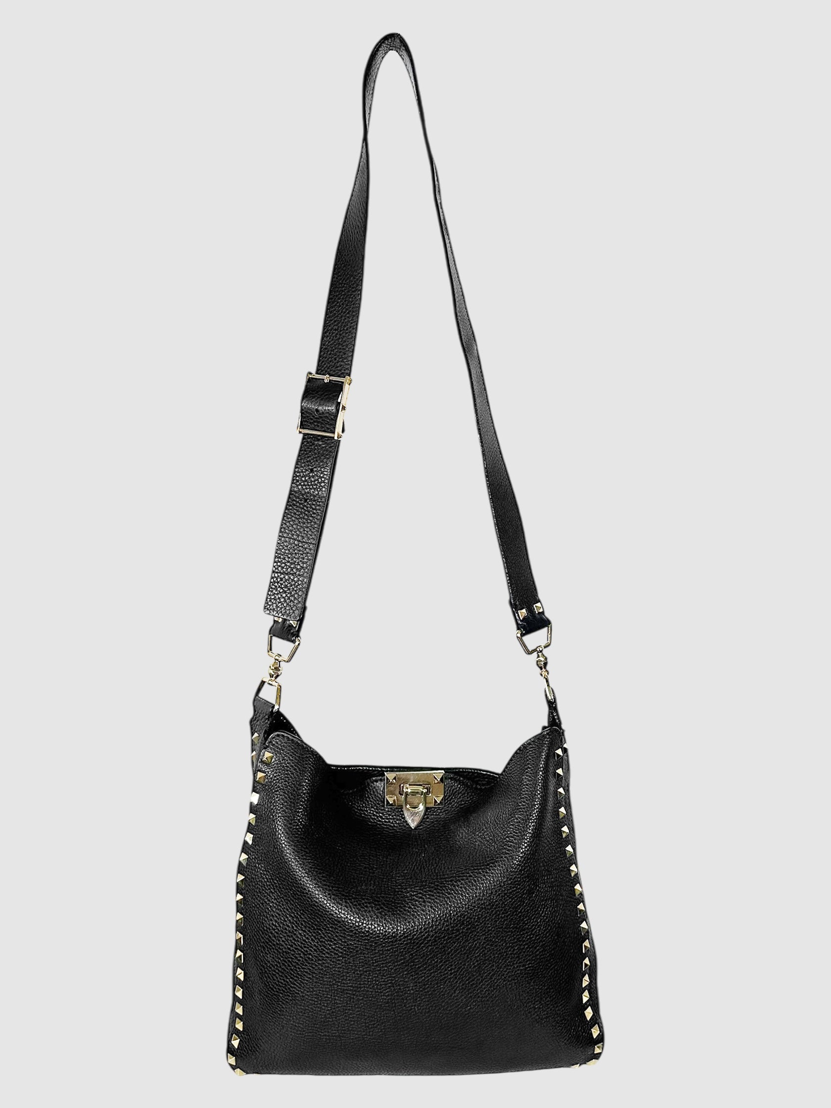 Small Rockstud Messenger Bag