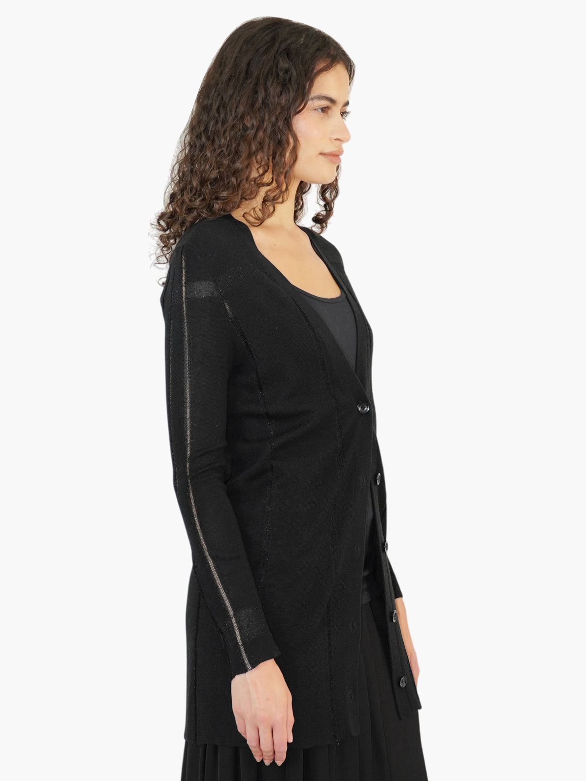 Wool Madrilene Cardigan