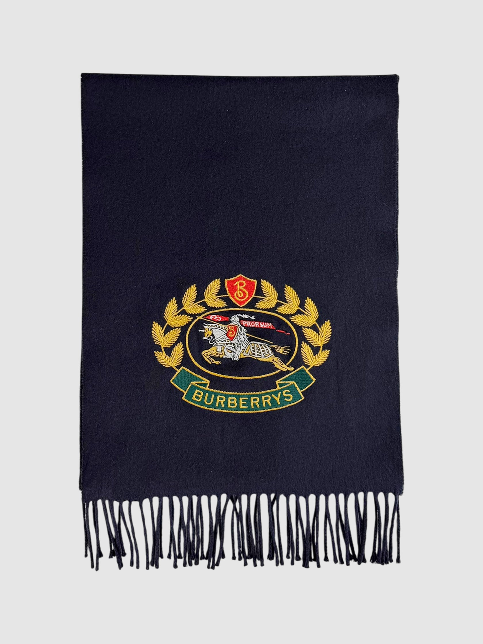Cashmere Embroidered Scarf