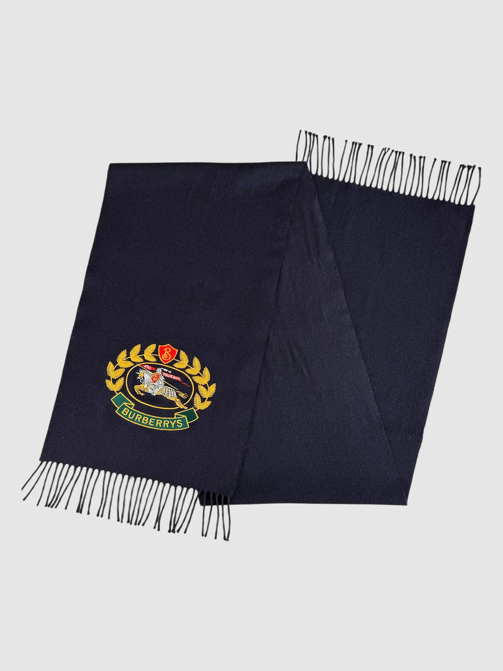 Cashmere Embroidered Scarf
