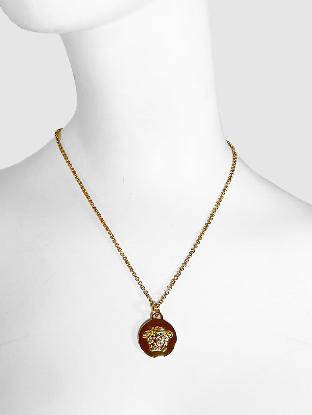 Medusa Pendant Necklace