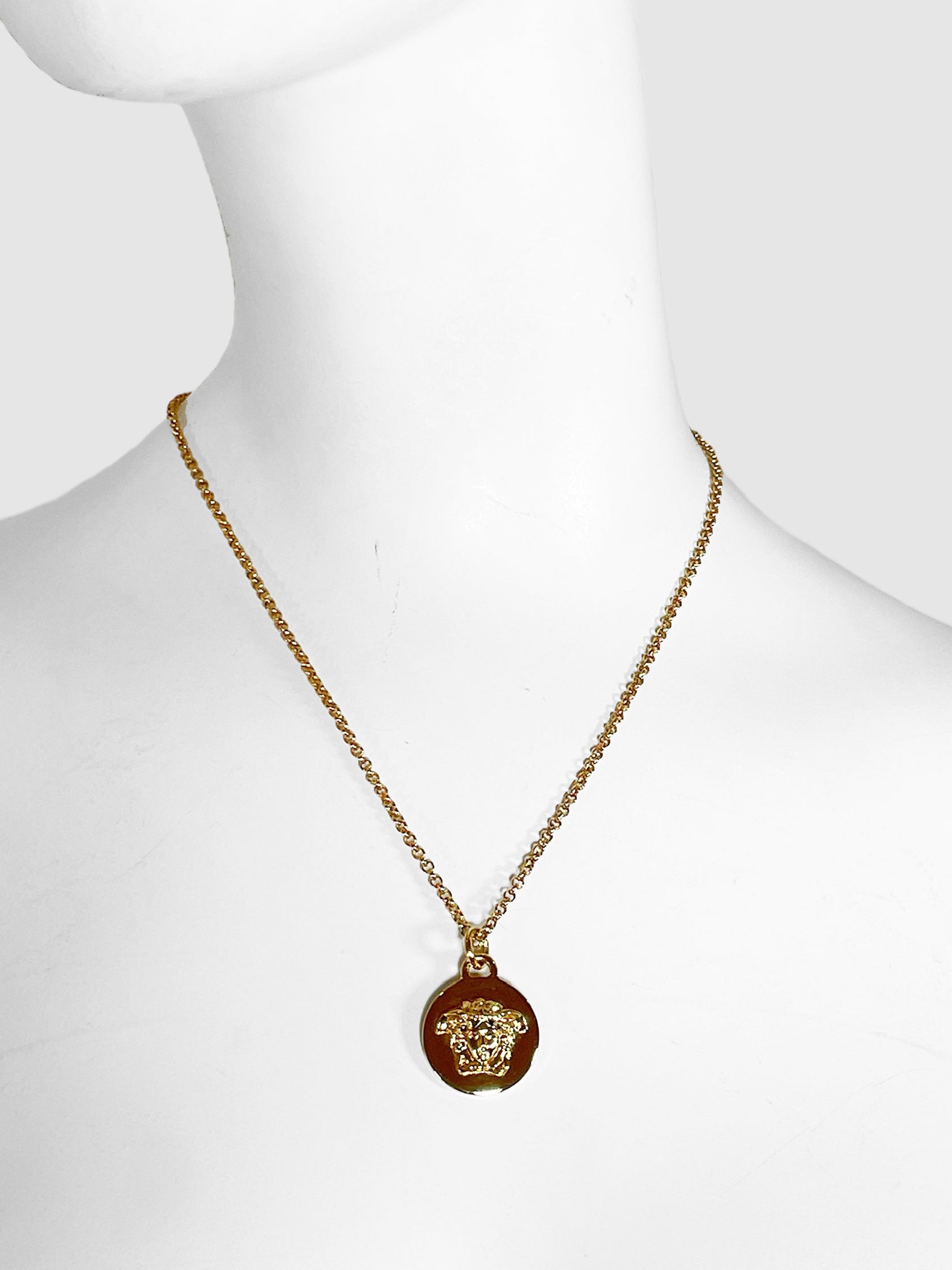 Medusa Pendant Necklace