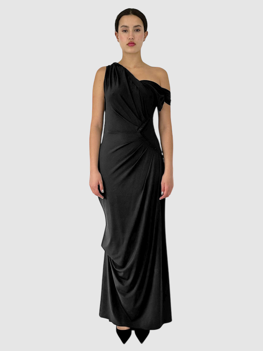 Draped Maxi Dress