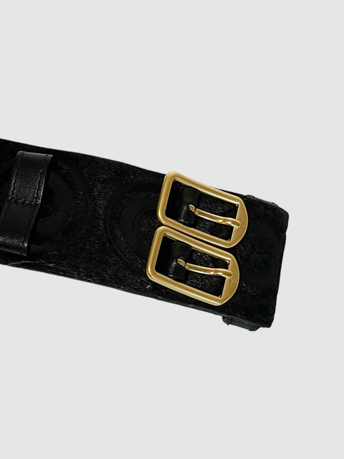 Interlocking CC Logo Waist Belt