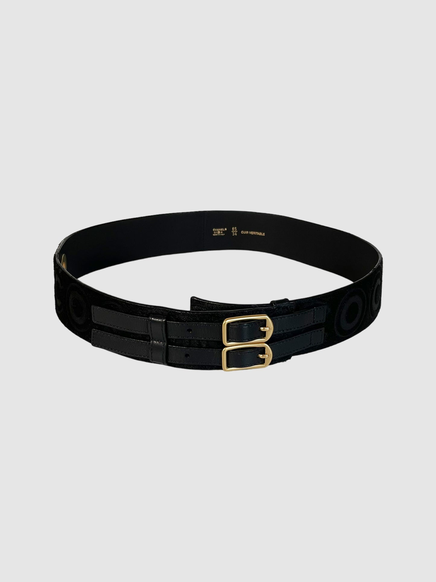 Interlocking CC Logo Waist Belt