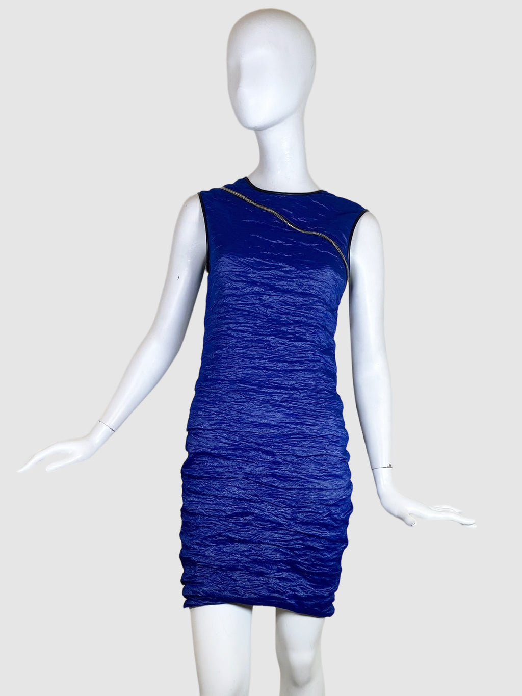 Yigal Azrouel Shimmery Zipped Accent Dress - Size 8