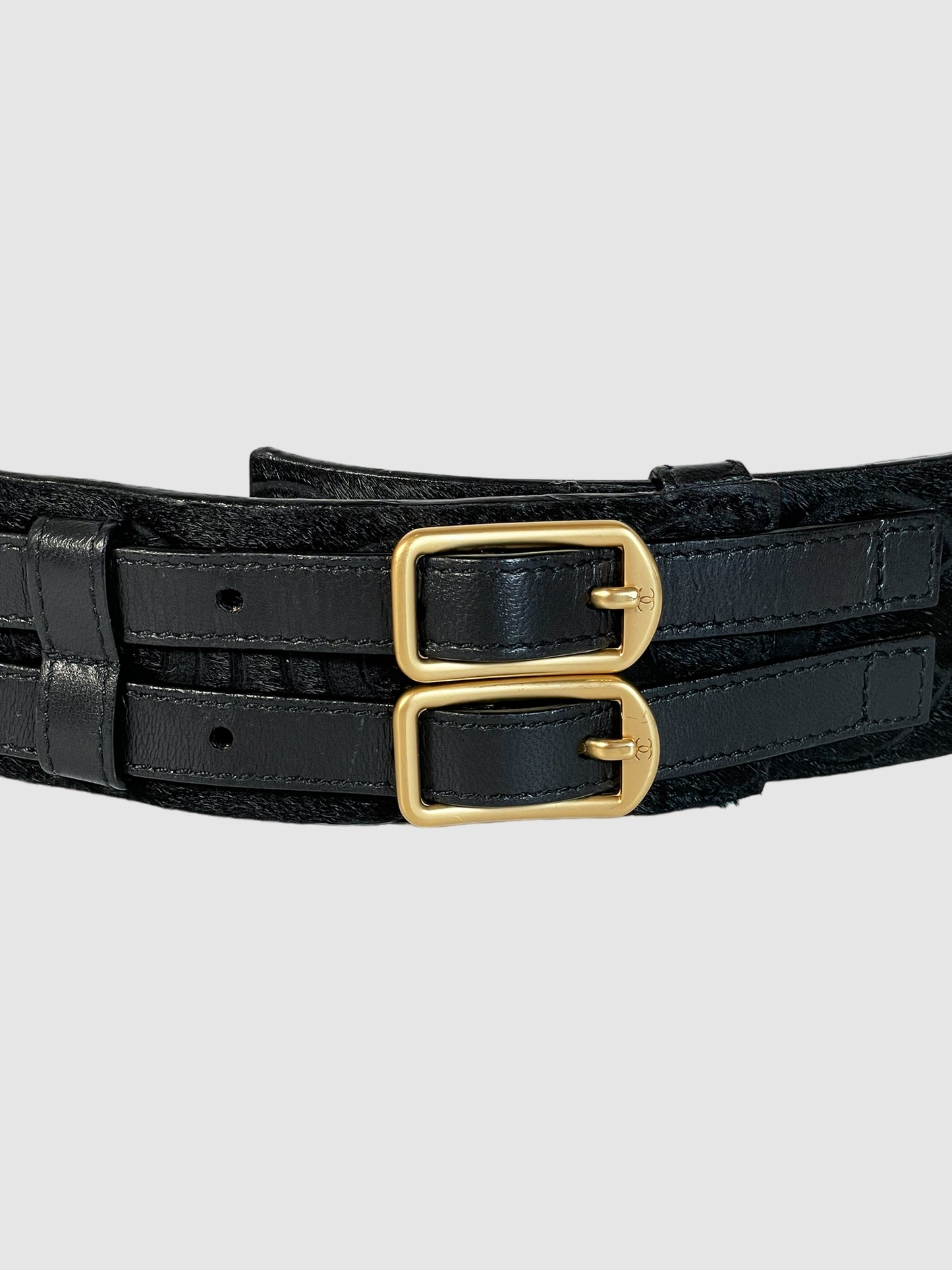 Interlocking CC Logo Waist Belt
