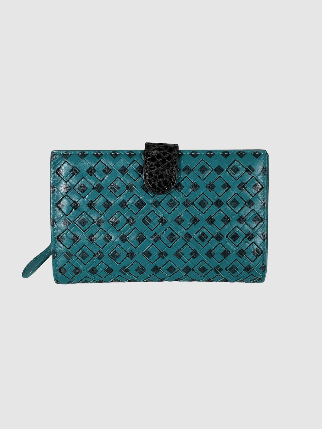 Woven Leather Wallet
