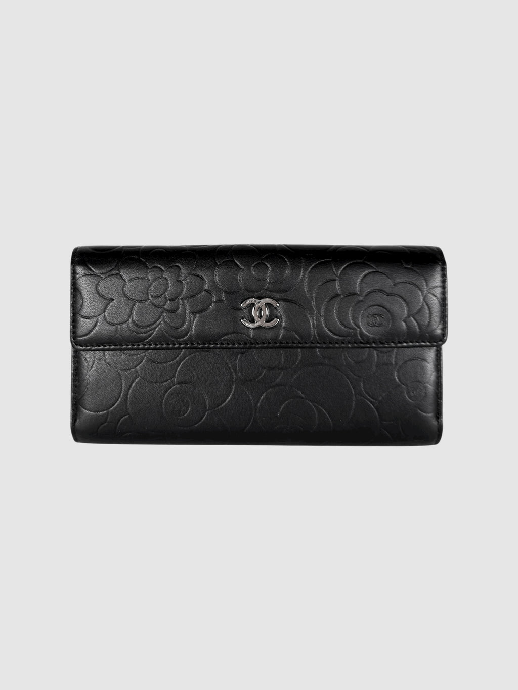 Camellia Flap Wallet