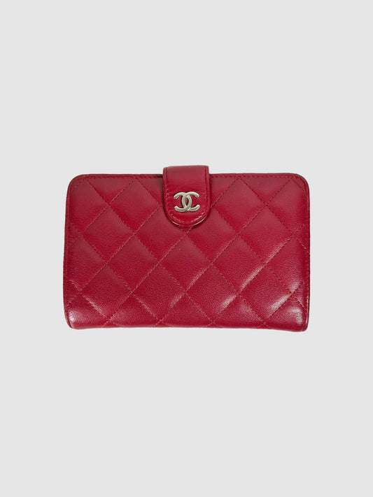 Quilted Leather Wallet