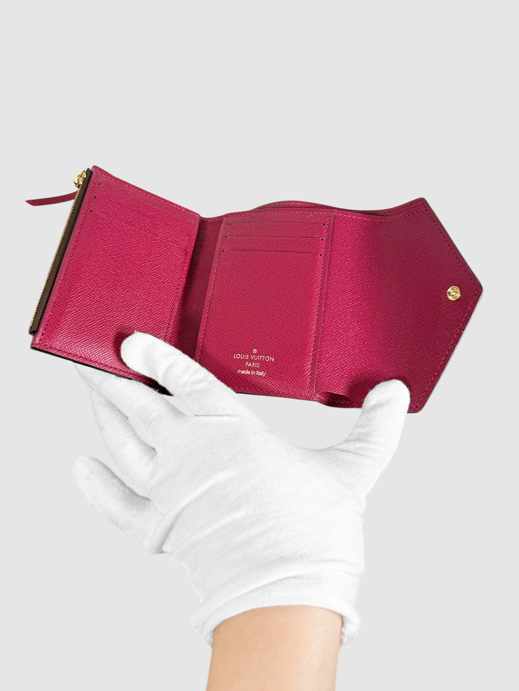 Louis Vuitton 2017 Brown Monogram Victorine Wallet Luxury Designer Resale Consignment Vintage Toronto Accessories