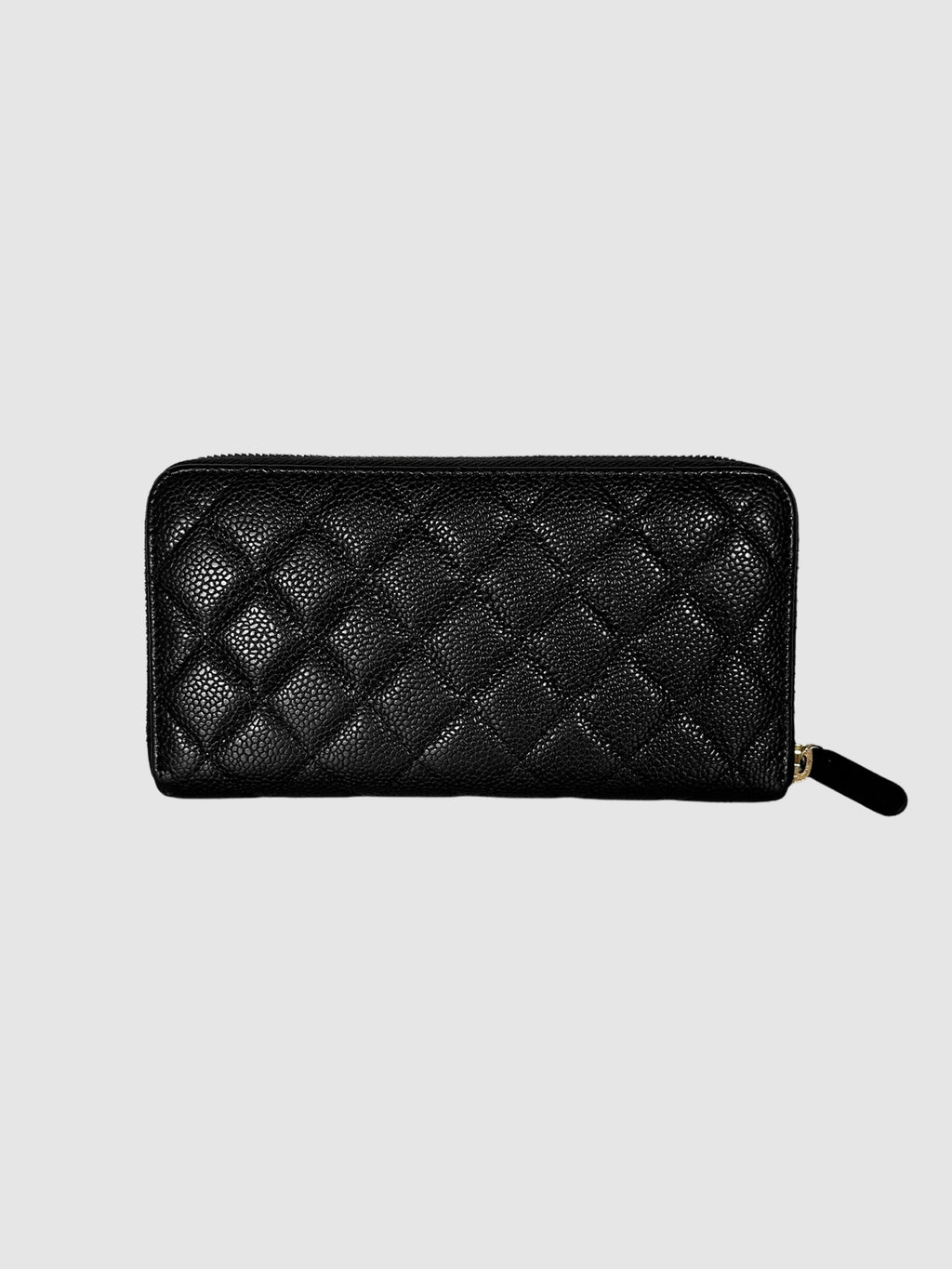 2014 Quilted Caviar Leather Wallet