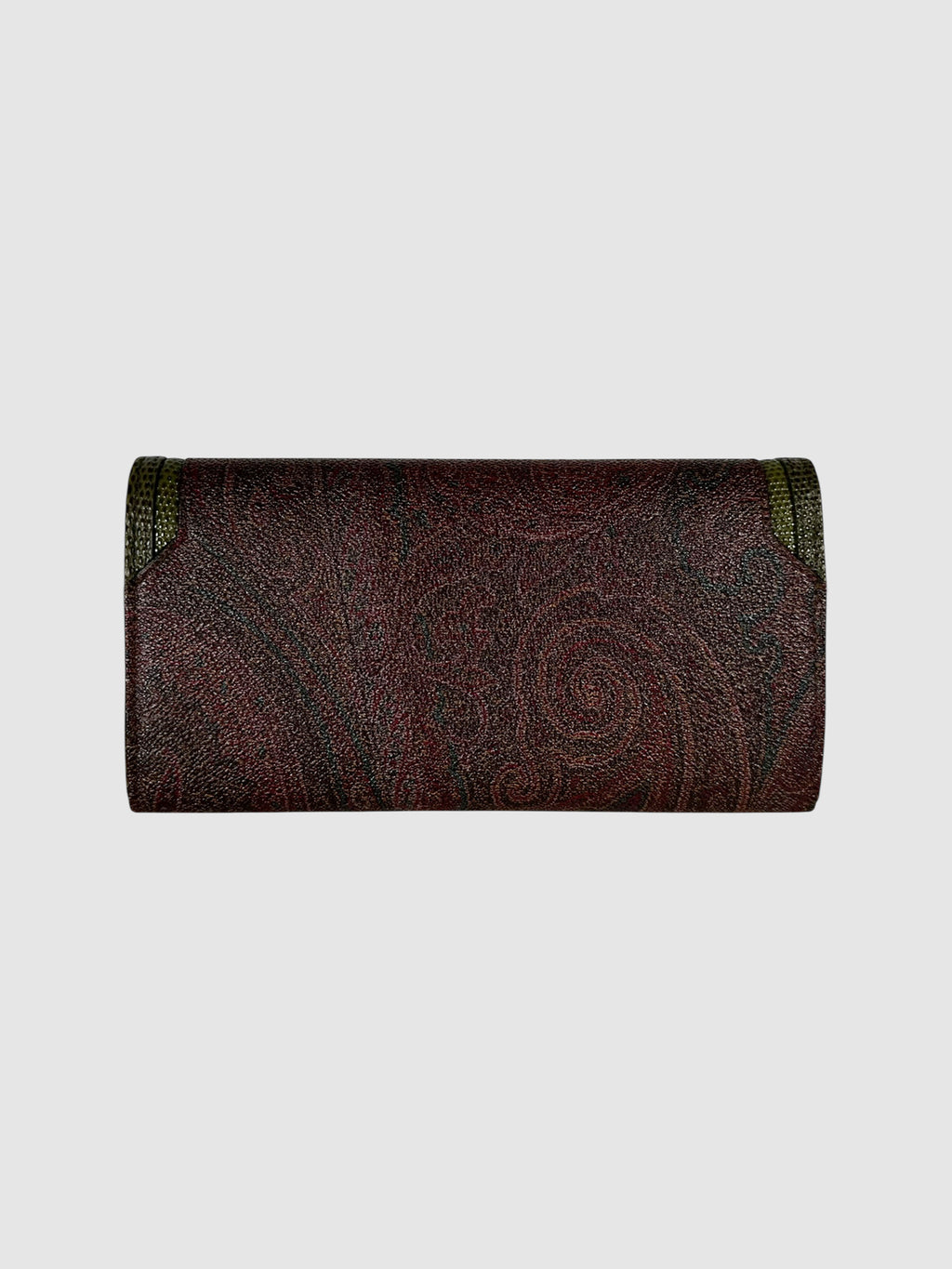 Paisley Leather Wallet
