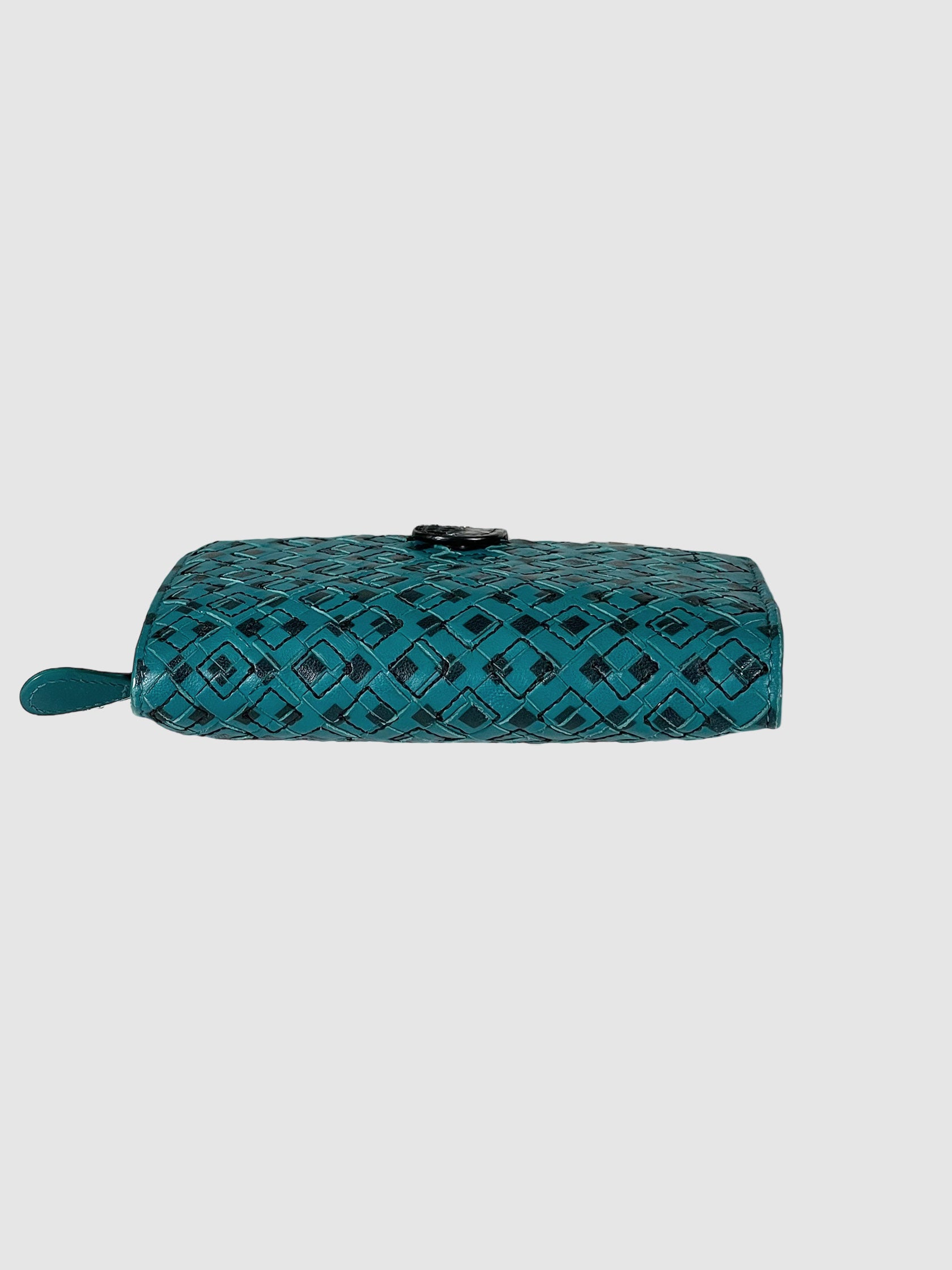 Woven Leather Wallet