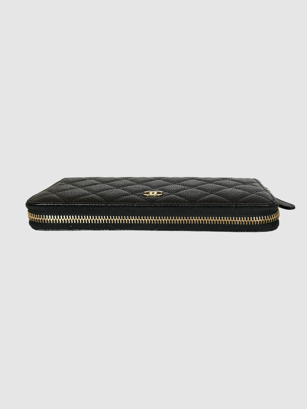 2014 Quilted Caviar Leather Wallet