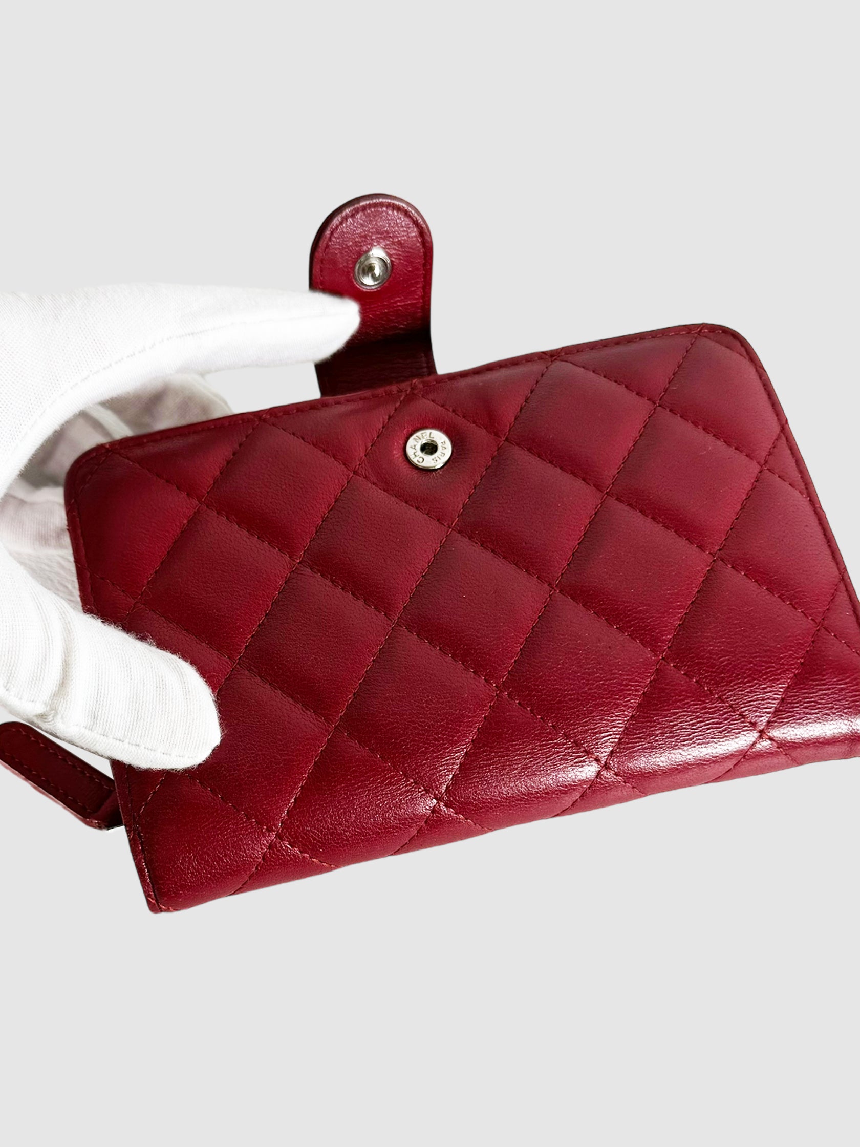 Quilted Leather Wallet