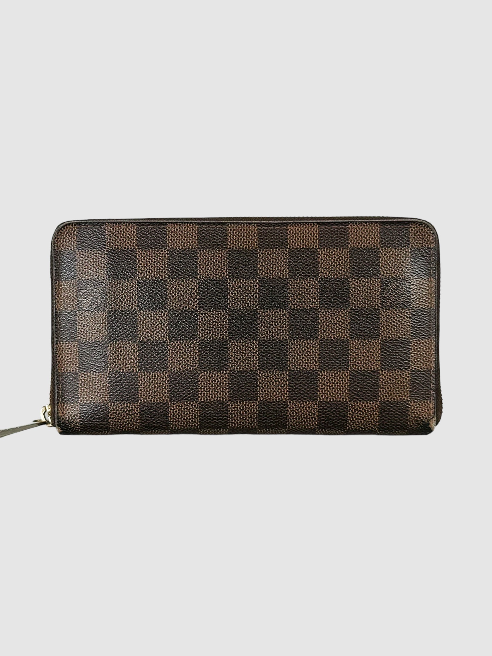 Damier Ebene Zippy Wallet
