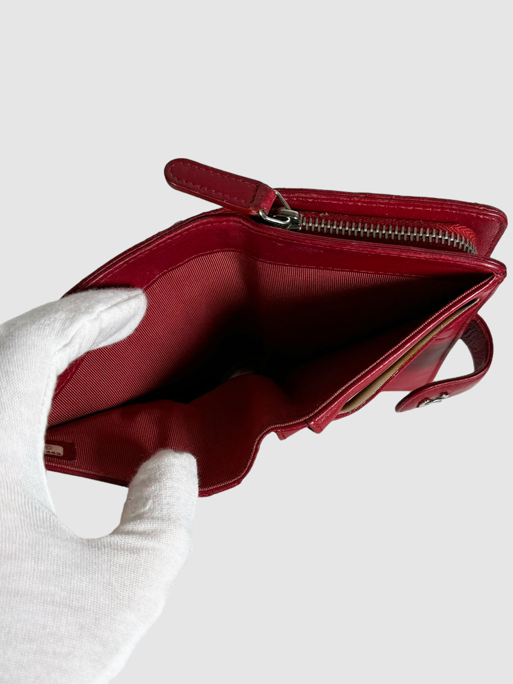 Quilted Leather Wallet