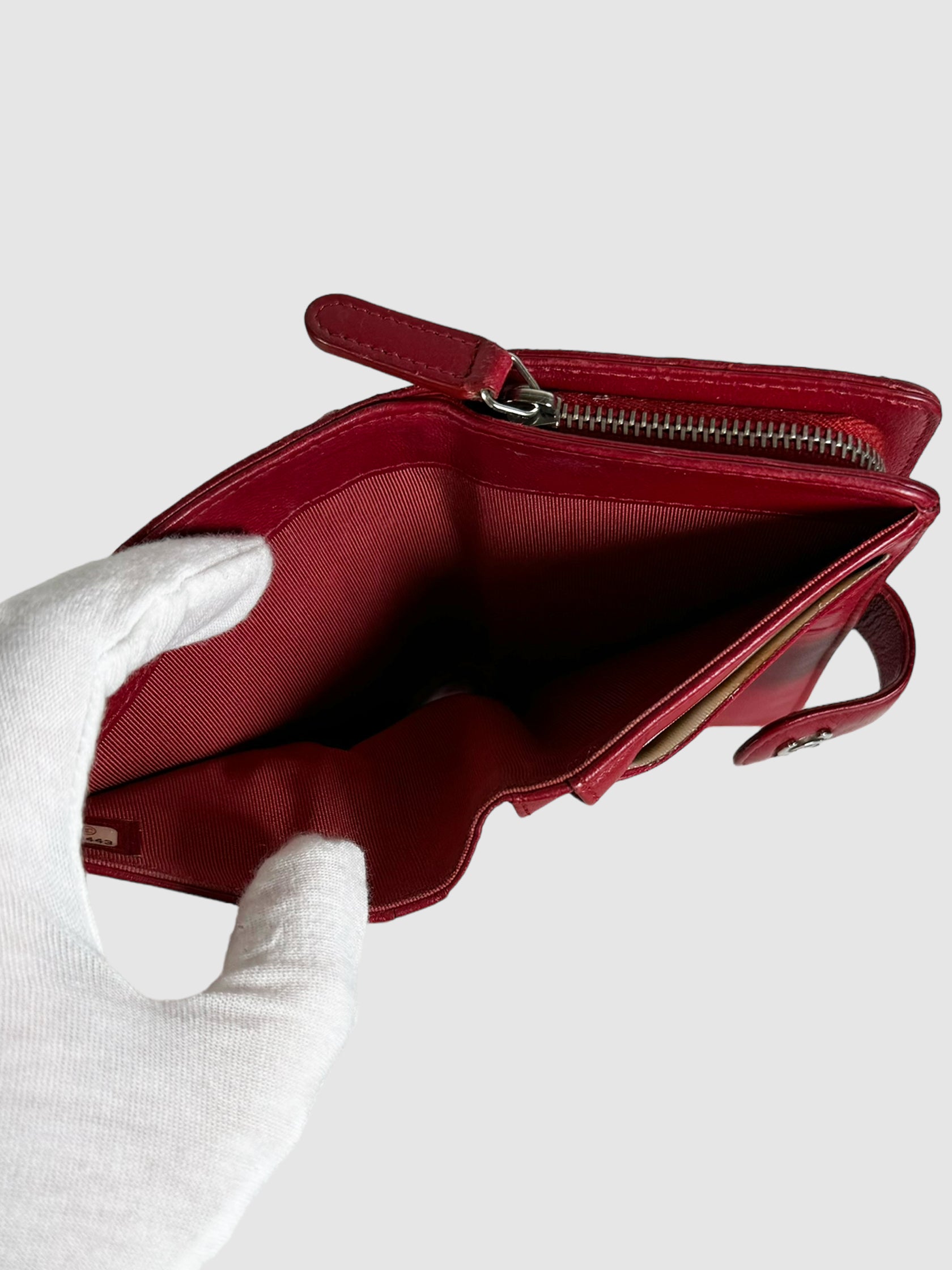 Quilted Leather Wallet