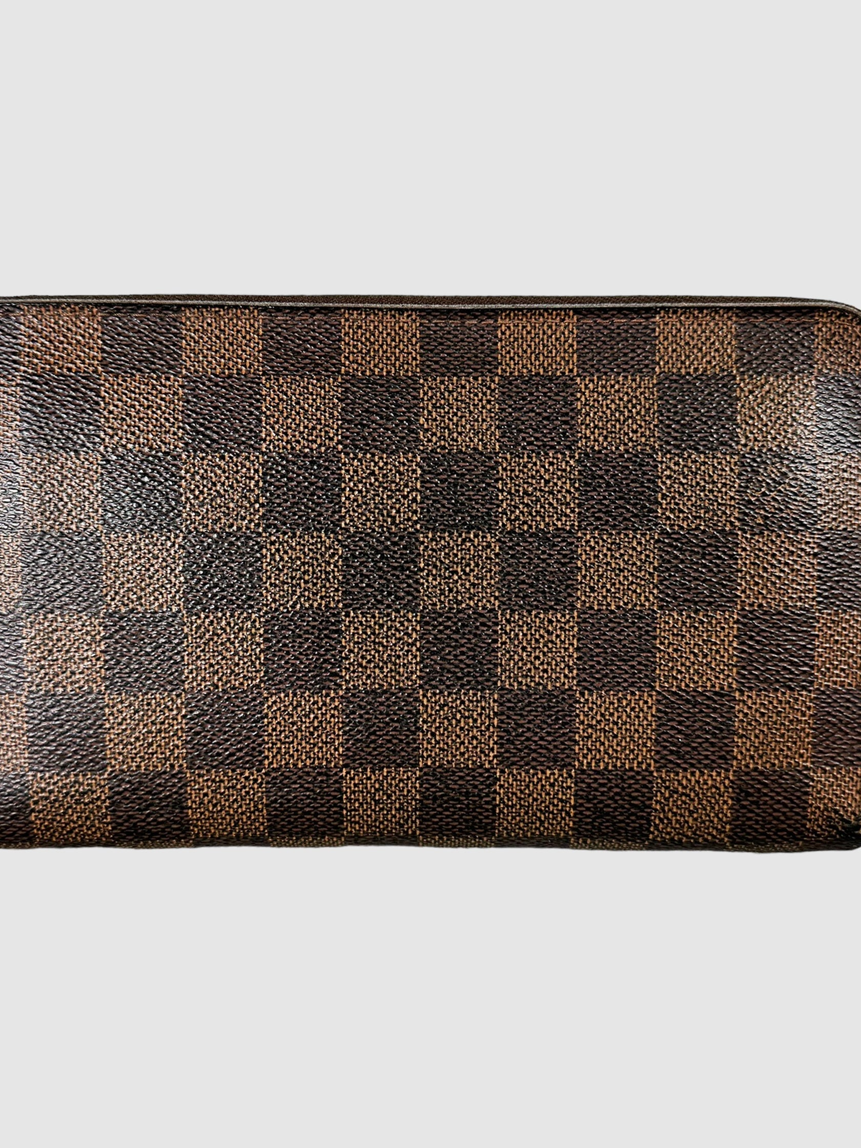 Damier Ebene Zippy Wallet