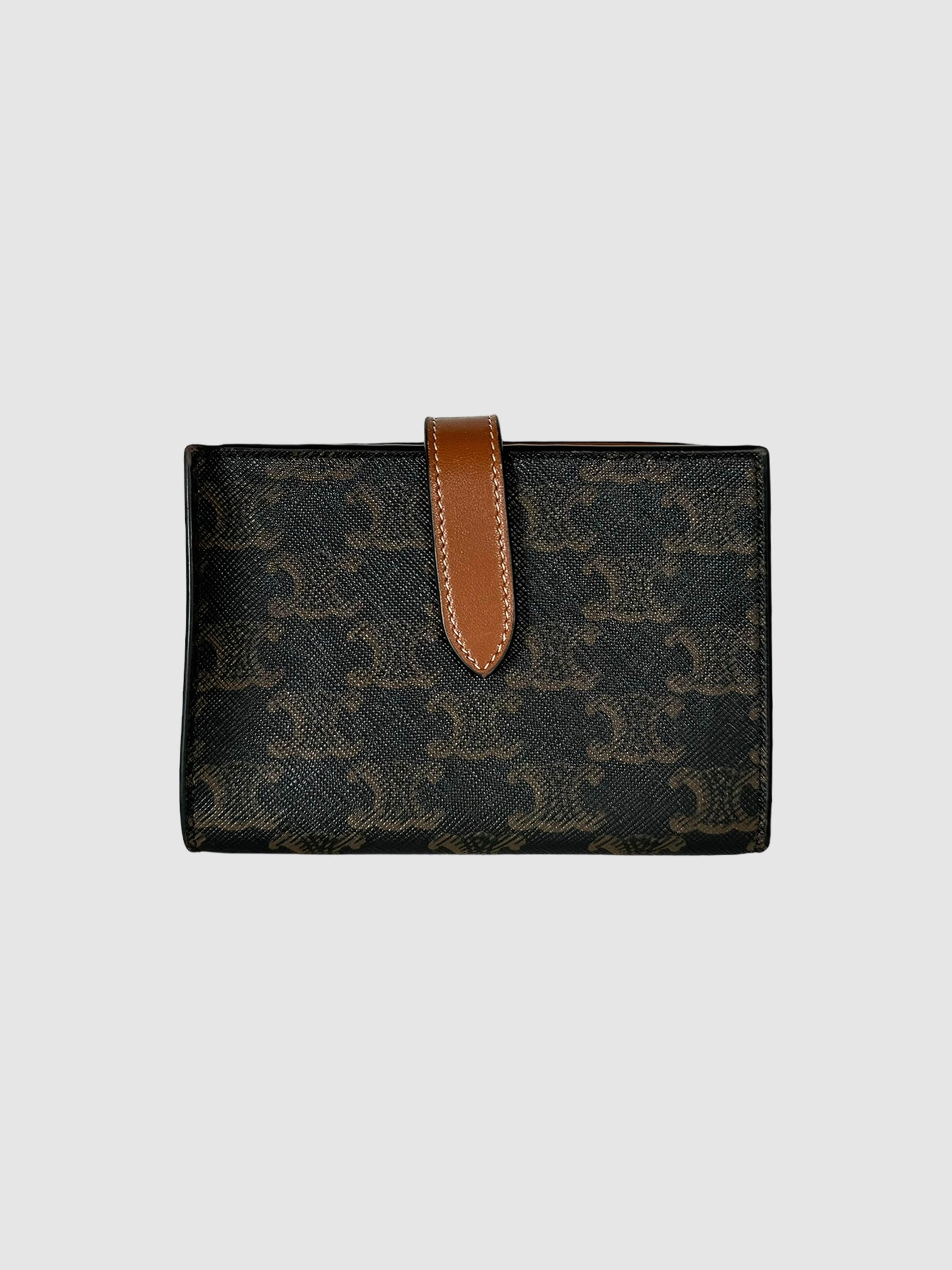 Triomphe Small Strap Wallet