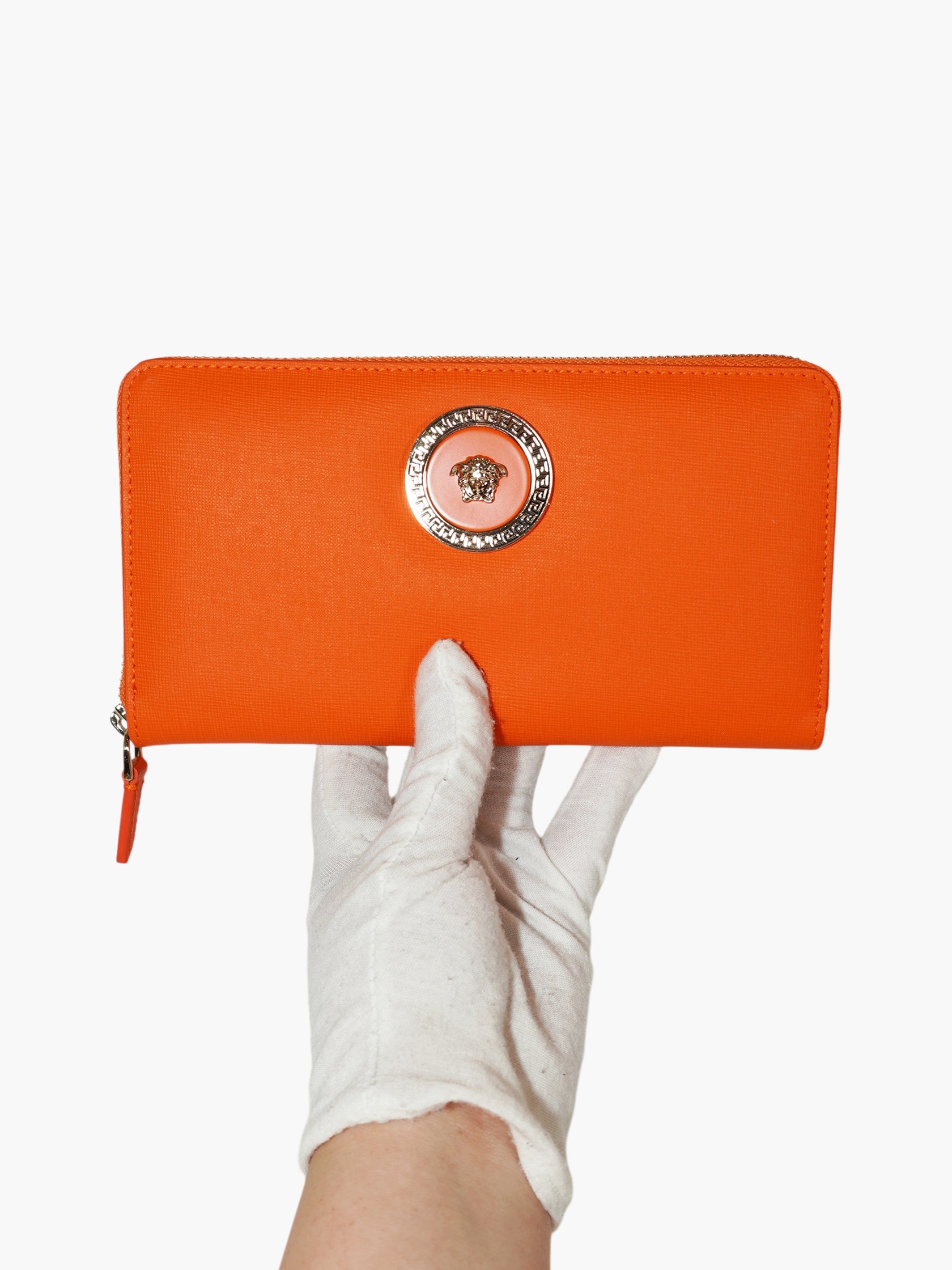Medusa Leather Wallet