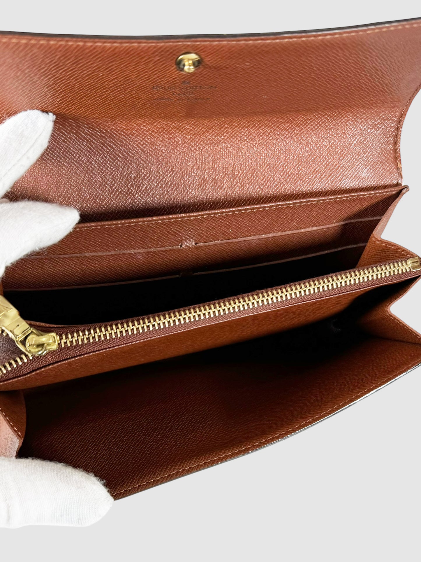 Monogram Portefeuille Sarah Wallet