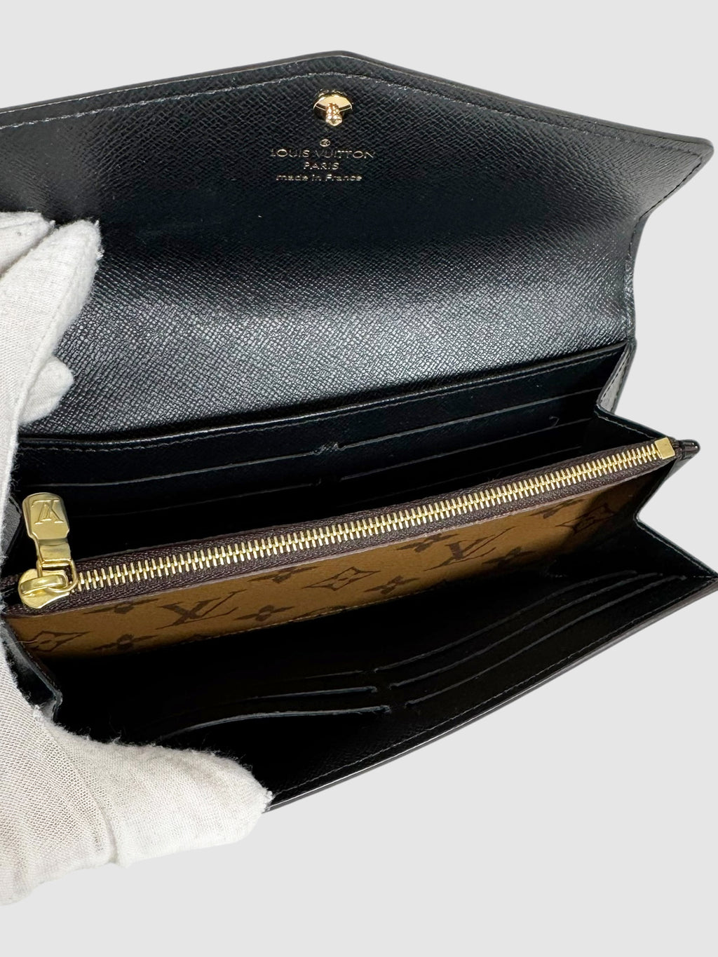 Reverse Monogram Sarah Wallet
