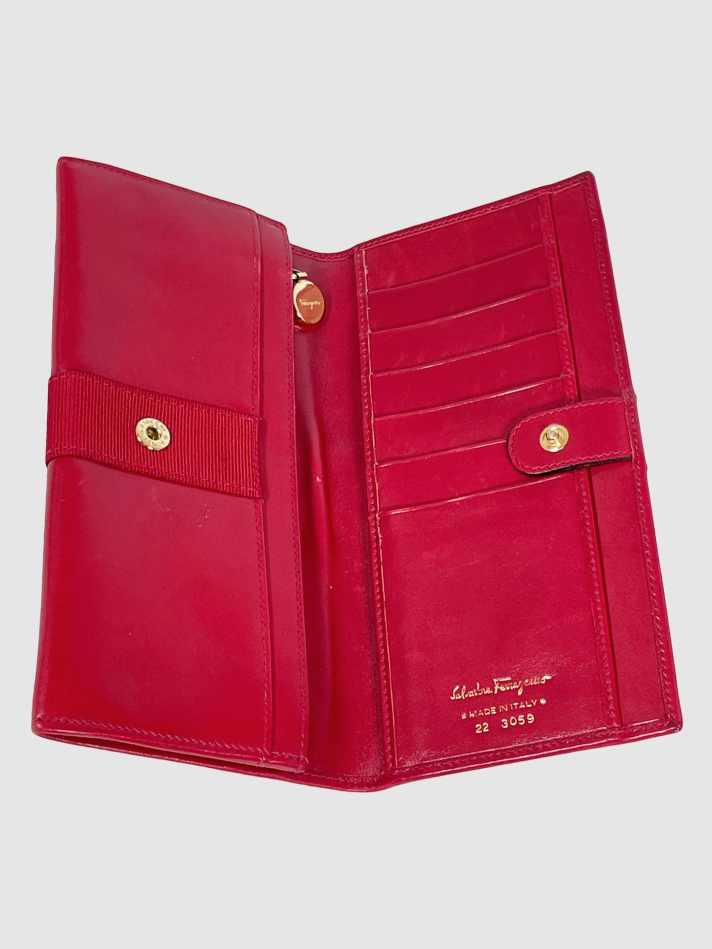 Salvatore Ferragamo Leather Continental Wallet