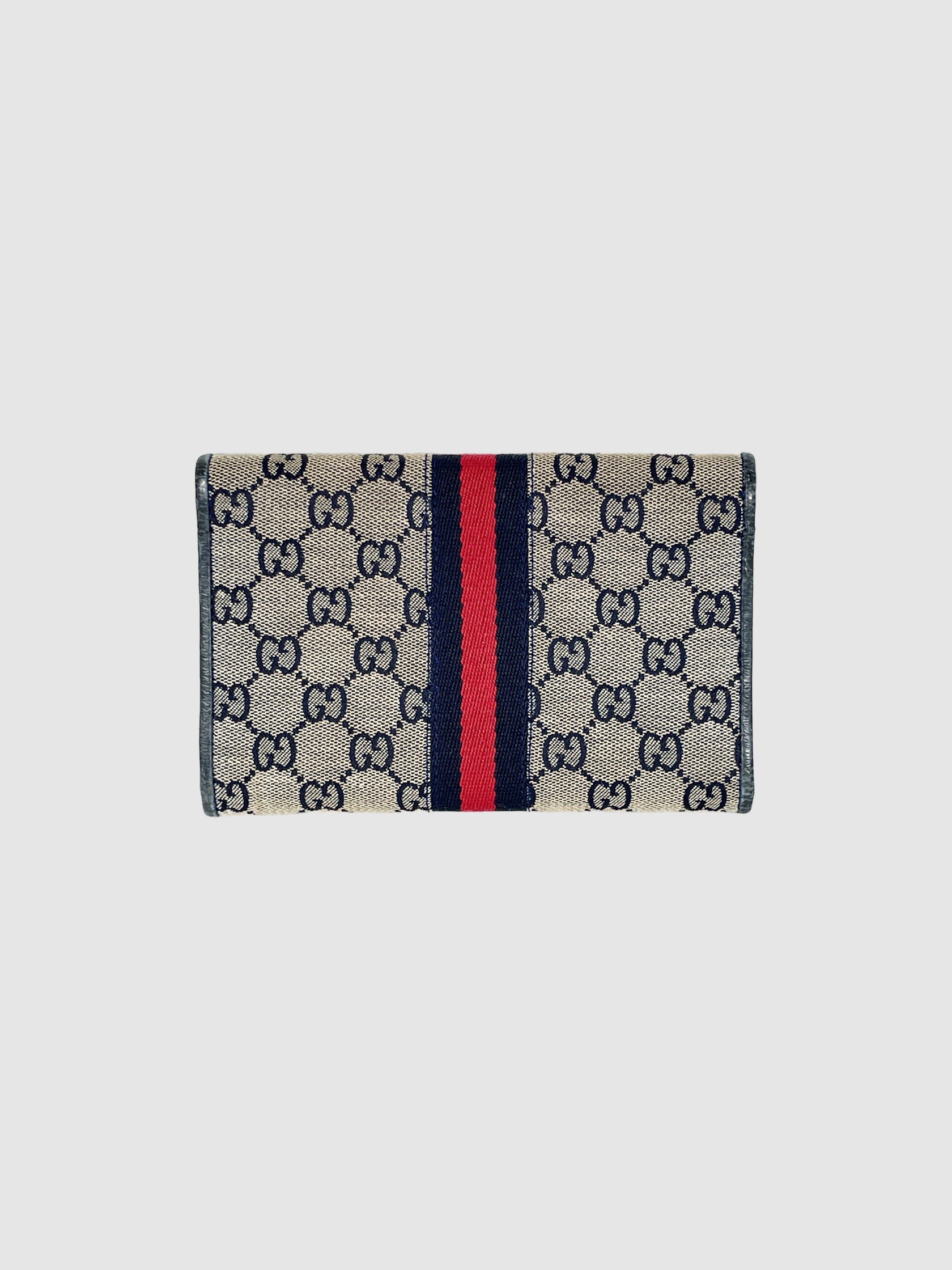 Gucci GG Monogram Canvas Wallet