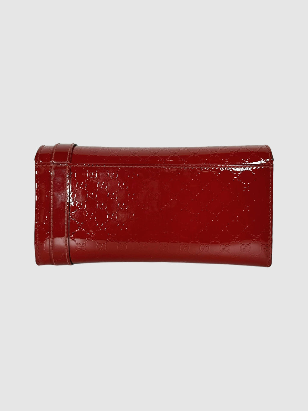 Micro Guccissima Patent Leather Wallet