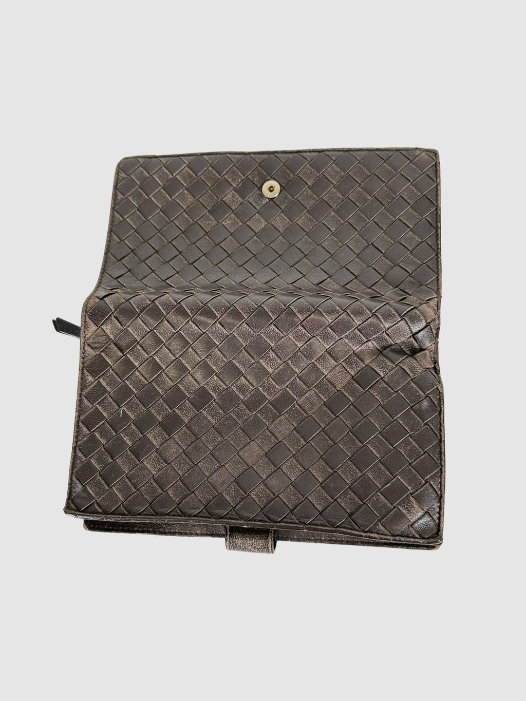 Woven Leather Wallet