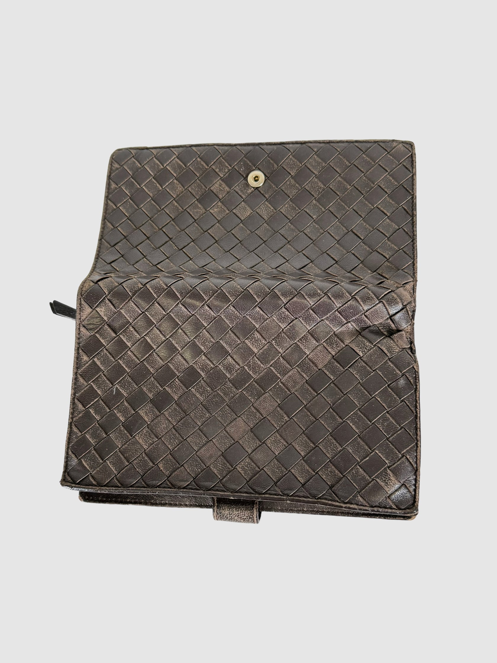Woven Leather Wallet