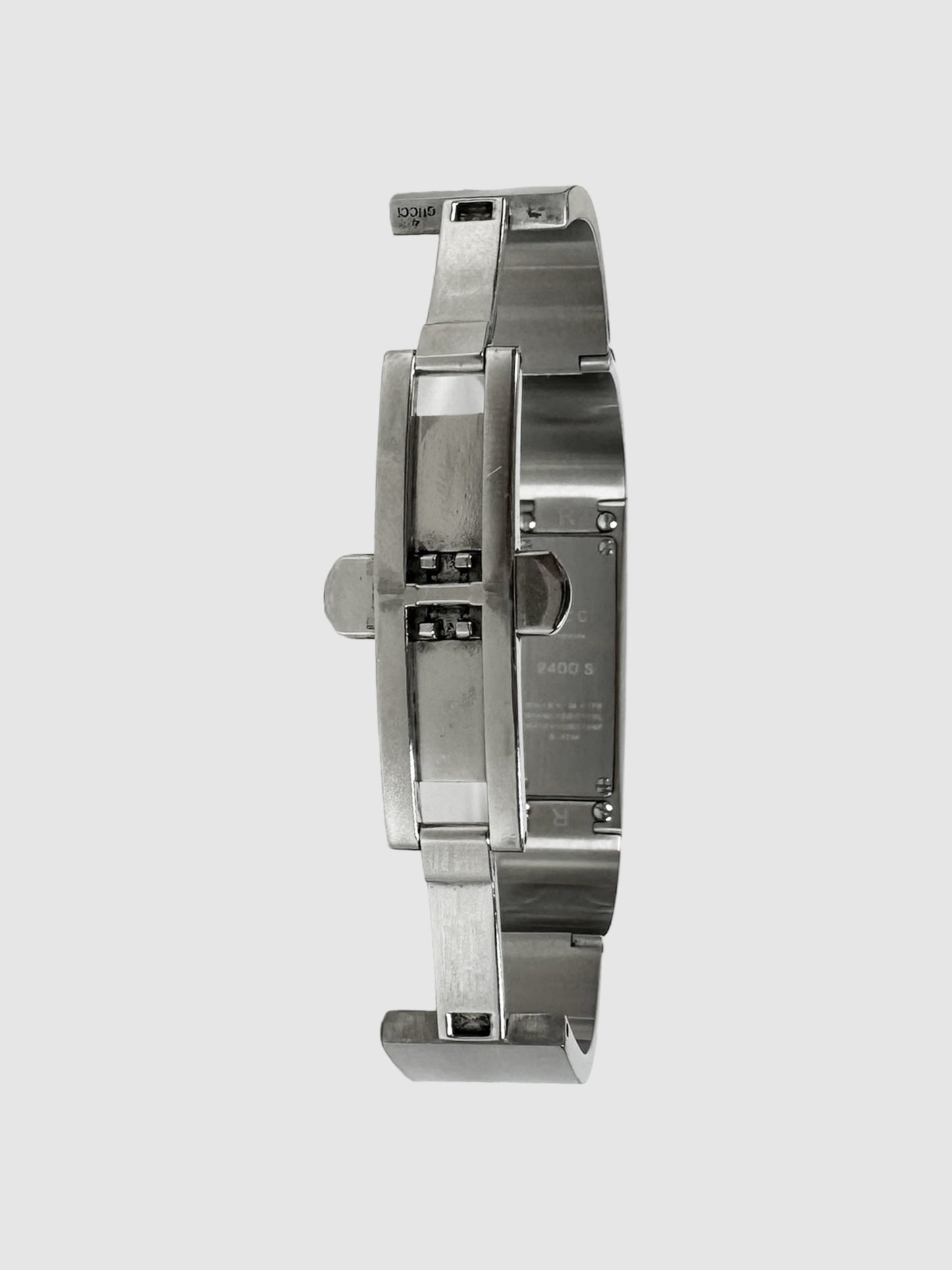 2400 Silver Quartz Bangle Watch