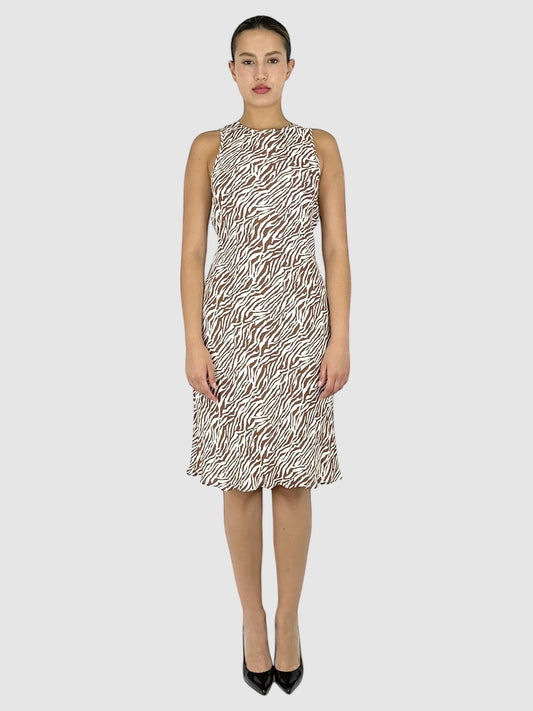 Zebra Print Dress