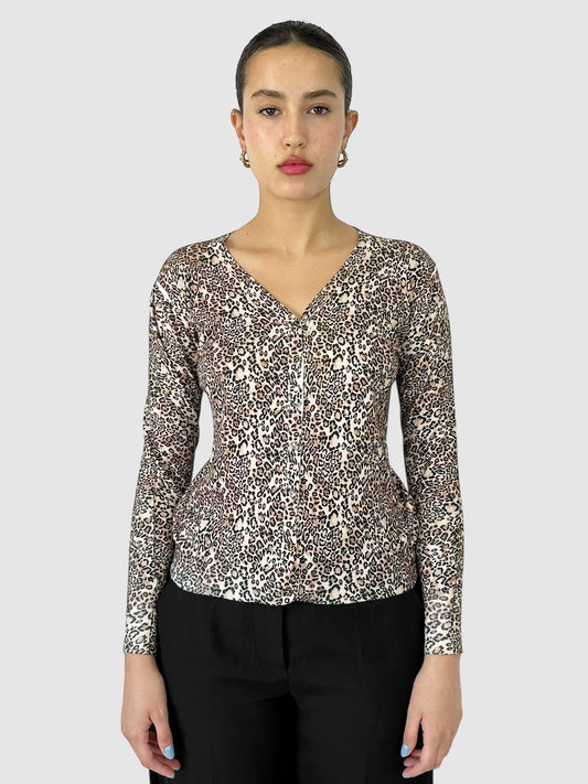 Leopard Print Cardigan