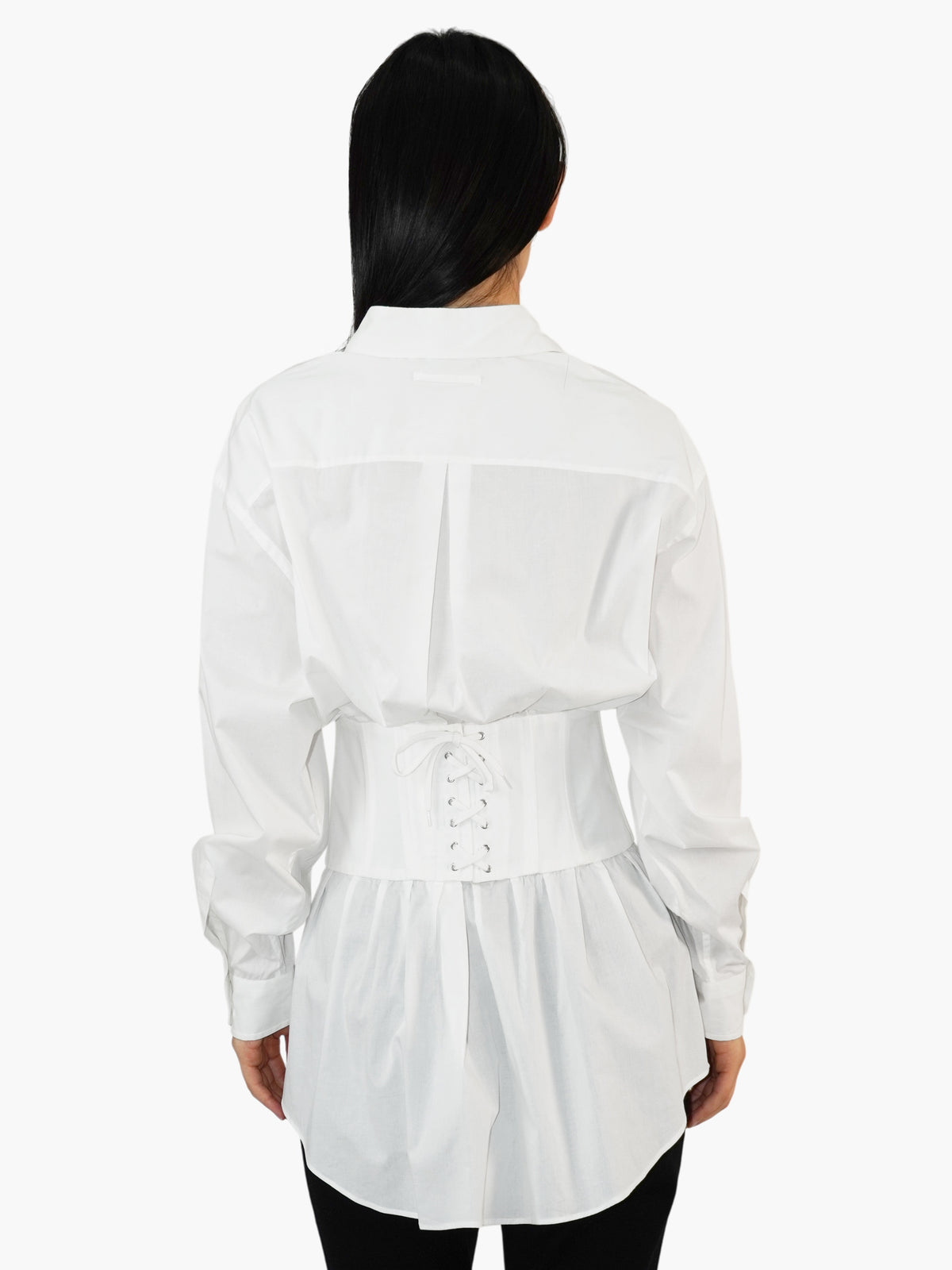 Corset Button-Up Top