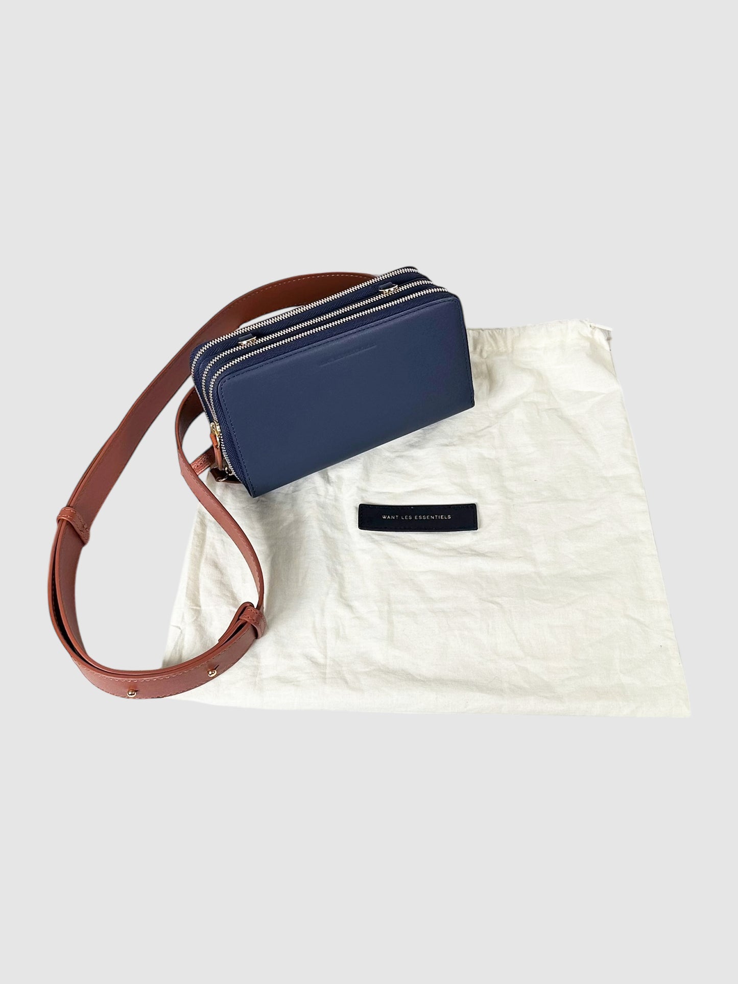 Tri-Zip Petra Crossbody and Belt Bag