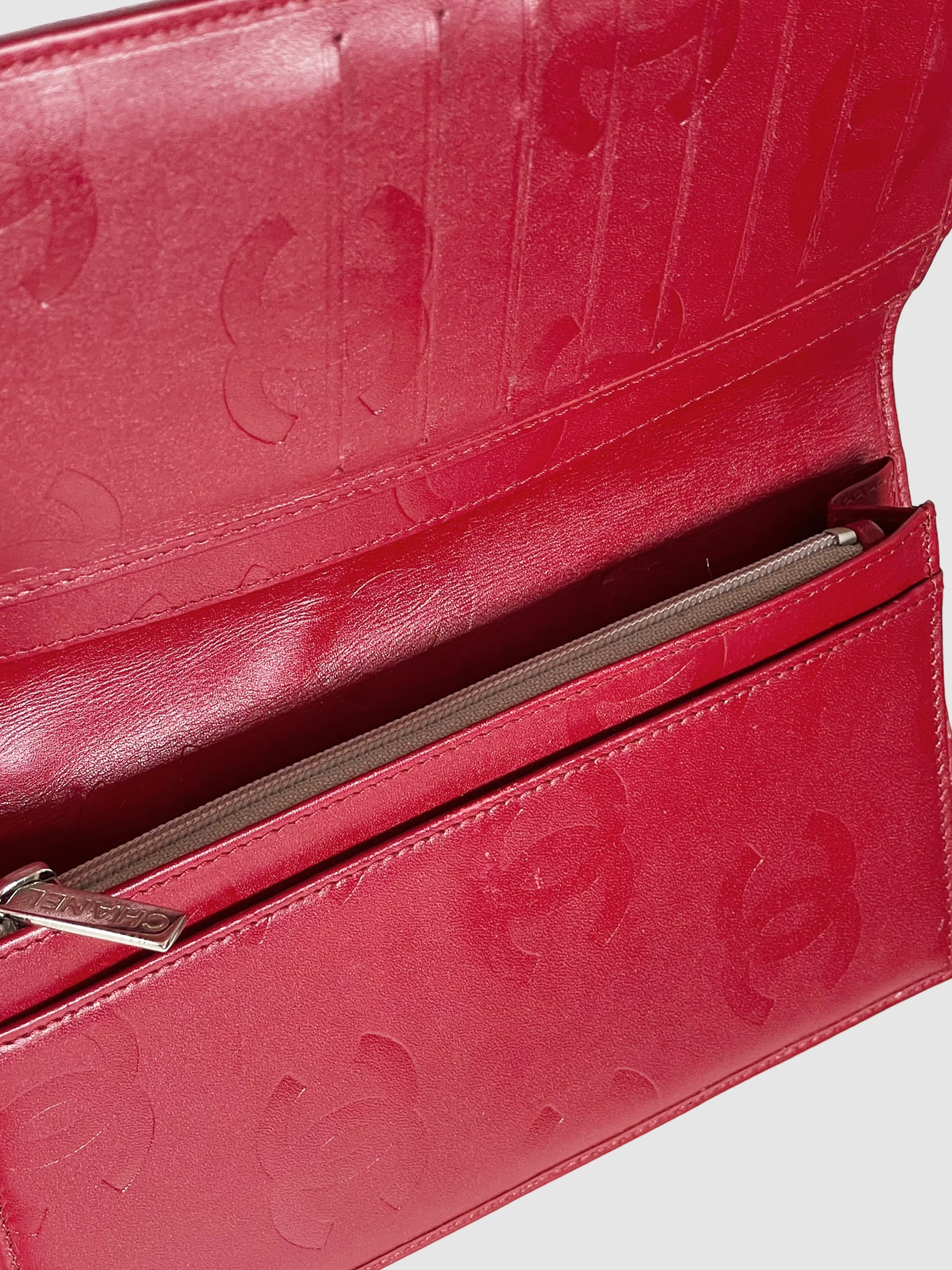 Cambon Ligne Interlocking CC Wallet