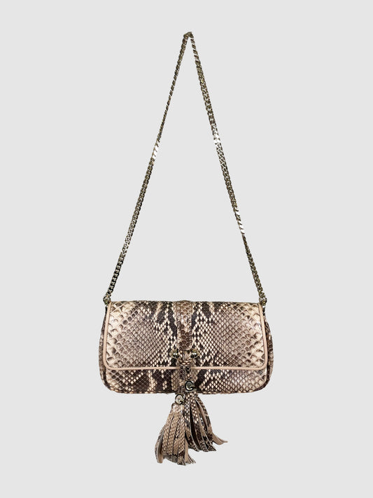 Gucci Python Shoulder Bag