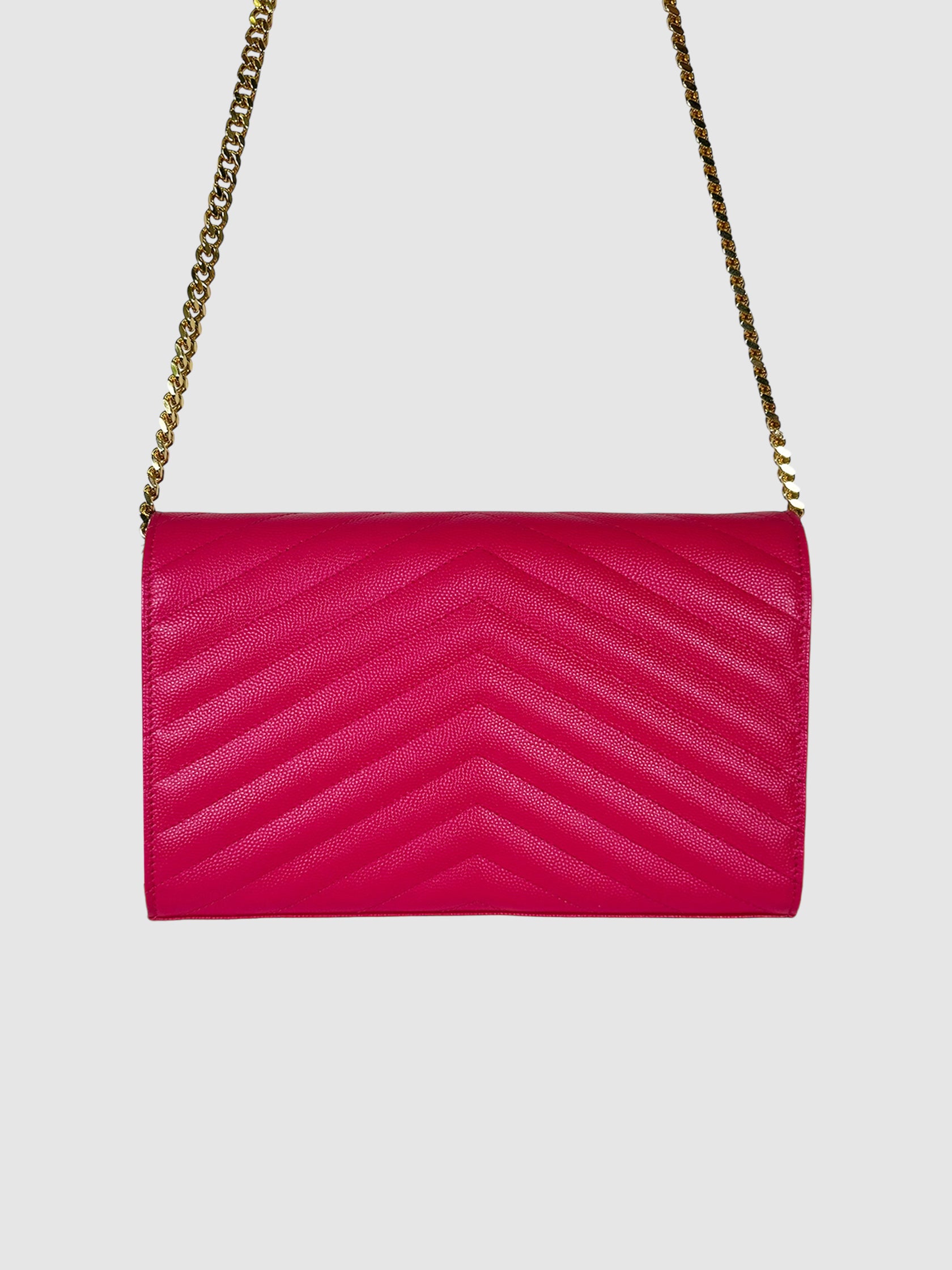 Cassandre Leather Wallet on Chain