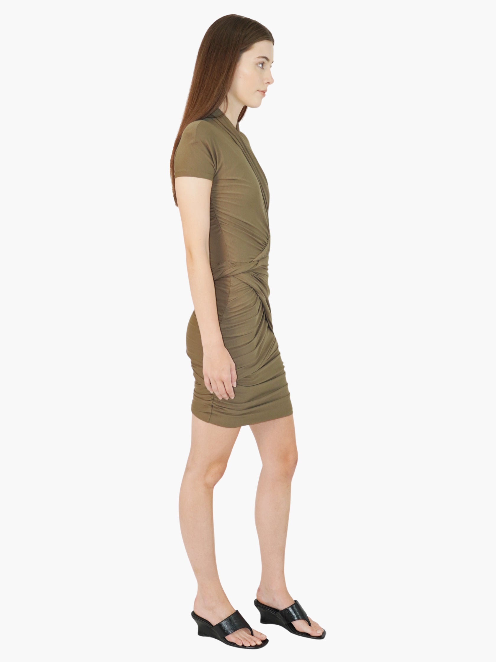 Wrapped Mini Dress