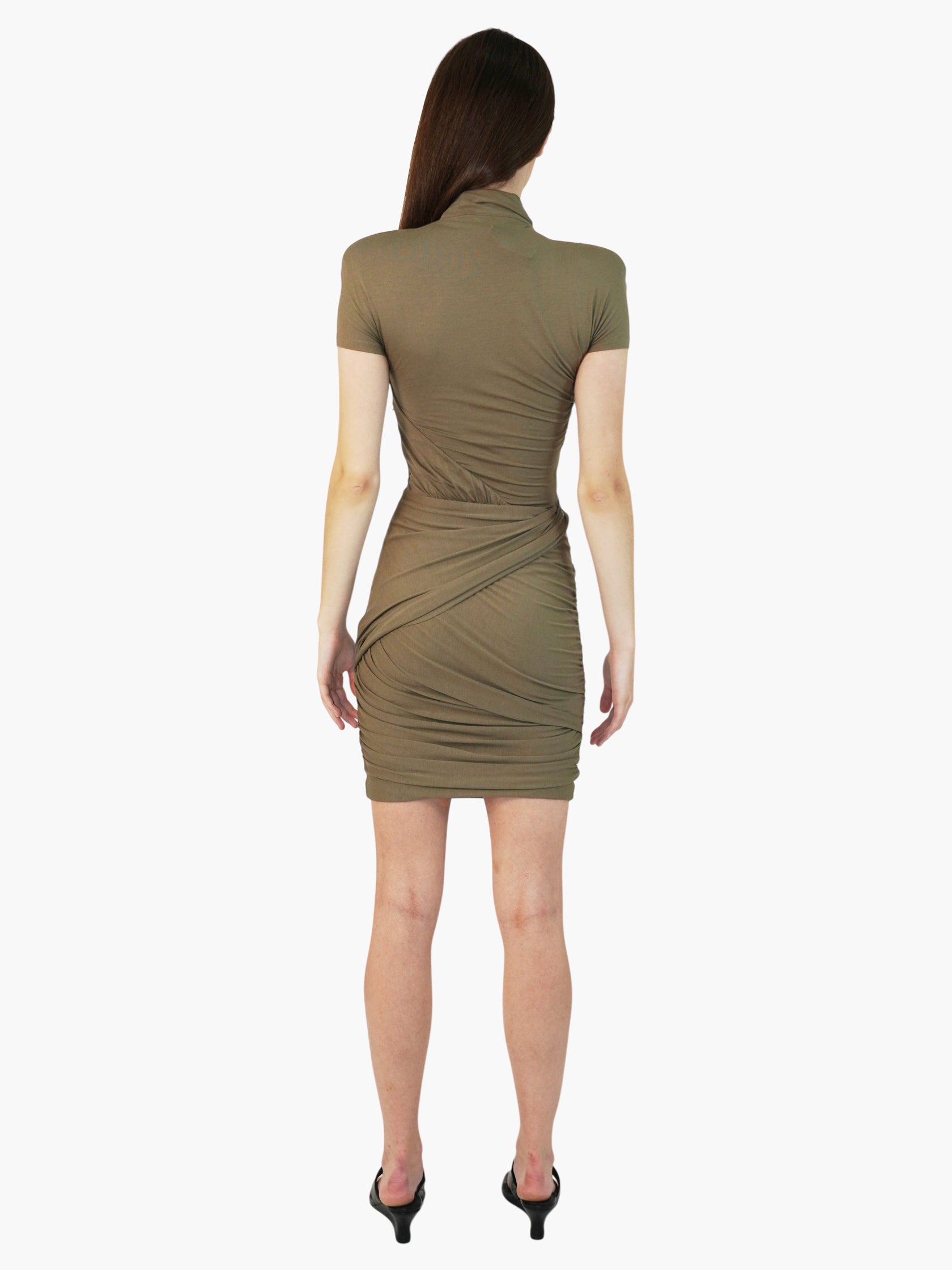 Wrapped Mini Dress
